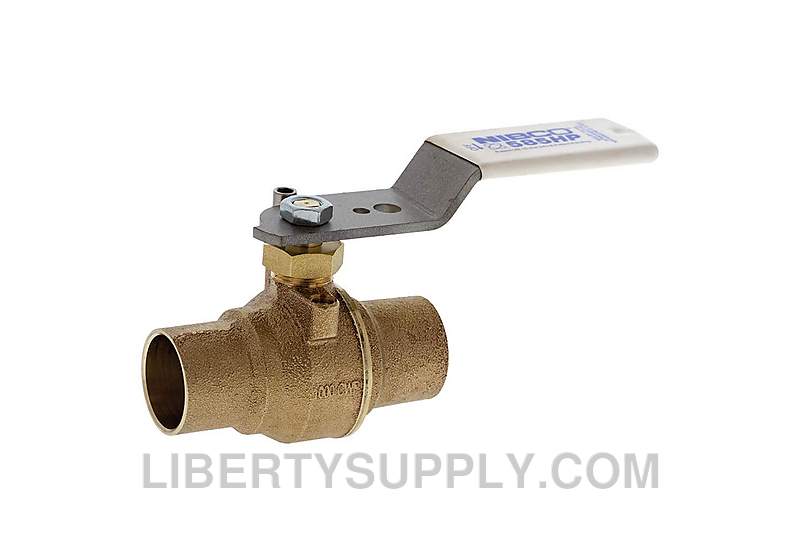 NIBCO S-585HP-66-LF 2" Solder Bronze Ball Valve HP83HXD