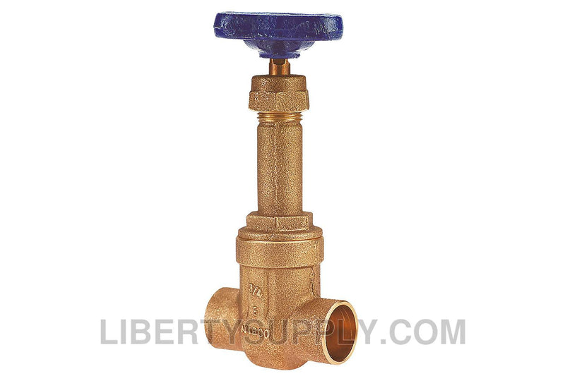 NIBCO S-111-STP 1" FSC Bronze Gate Valve NJ050TA