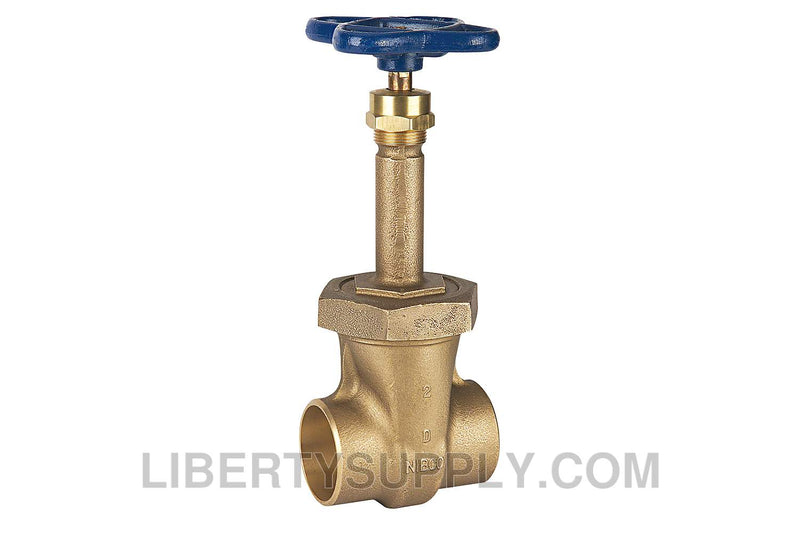 NIBCO S-134-X 1/2" FSC Bronze Gate Valve NJ1MW06