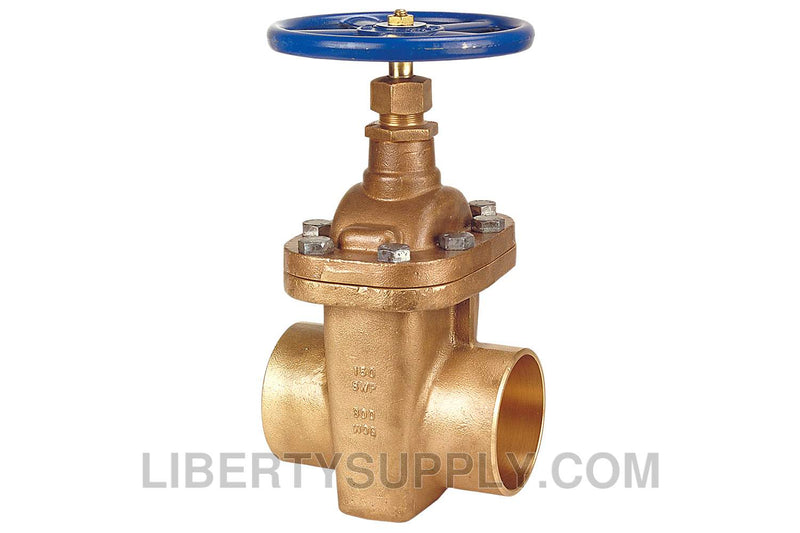 NIBCO S-136 4" FSC Bronze Gate Valve NJ1T00H