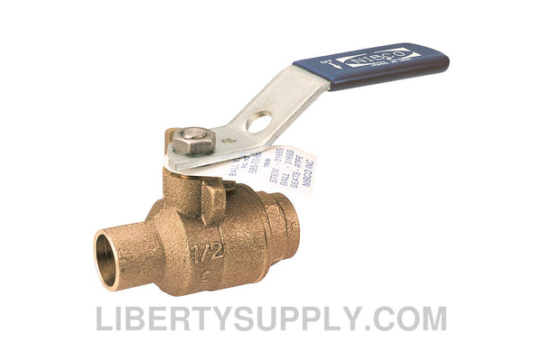 NIBCO S-585-70-66-LL 3/4" FSC Bronze Ball Valve NJ83HL8