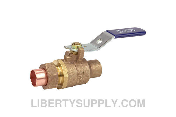 NIBCO S-585-70-66-SU 3/4" FSC x FSC Union End Bronze Ball Valve NJ95FH8