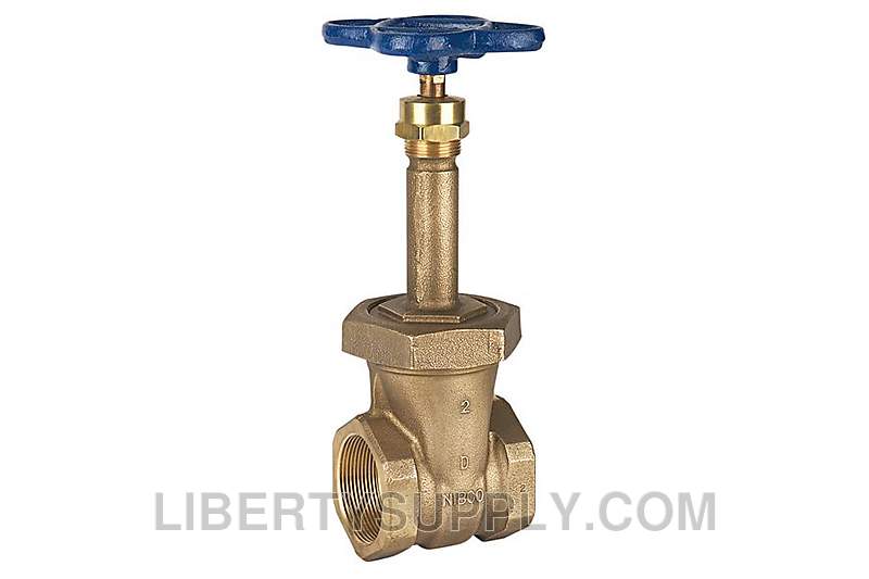 NIBCO T-134 1/4" FIPT Bronze Gate Valve NL1M004