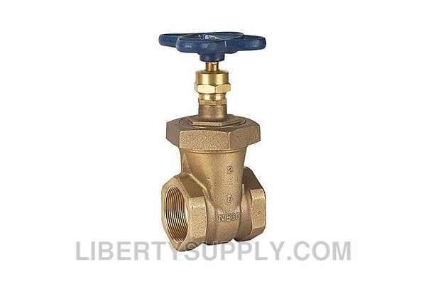 NIBCO T-136 1/2" FIPT Bronze Gate Valve NL1T006