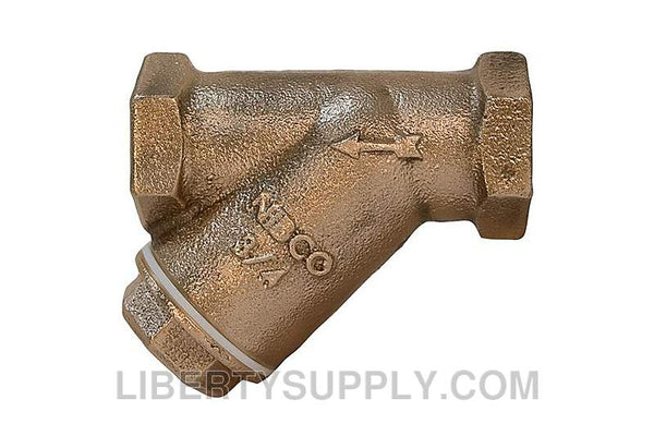 NIBCO T-221-B 2-1/2" FIPT 20-Mesh Y-Strainer NL2QB0E