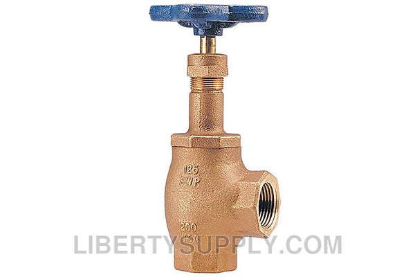 NIBCO T-311-Y 3/8" FIPT Bronze Angle Valve NL4K005