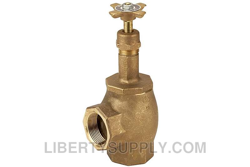 NIBCO T-311-YK 2" FIPT Bronze Angle Valve NL4KD0D