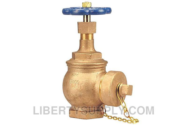 NIBCO T-331-HC 2-1/2" FIPT Bronze Angle Valve NL5200E