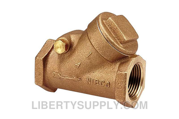 NIBCO T-413-W 3/8" FIPT Bronze Check Valve NL75005