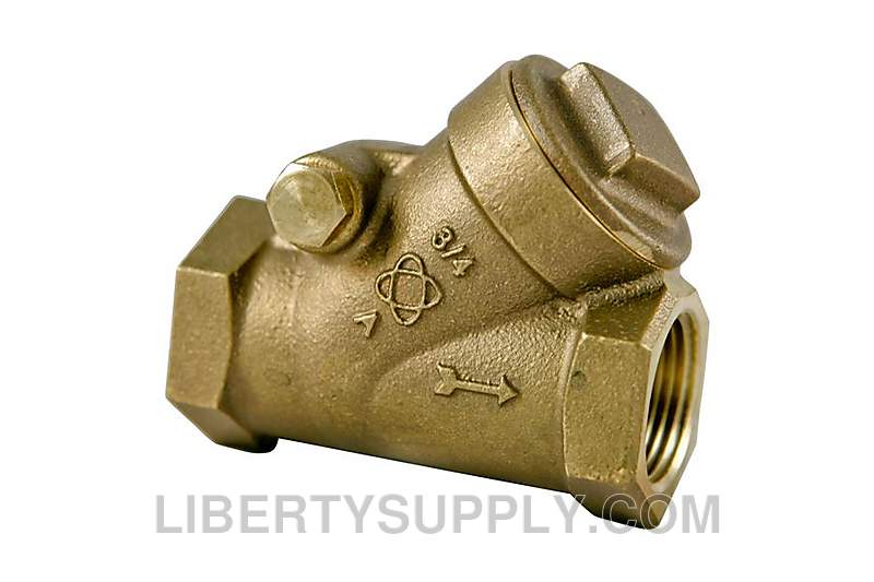 NIBCO T-413-Y-LF 1-1/4" NPT Bronze Check Valve NL740XB