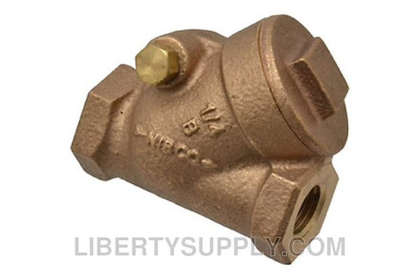 NIBCO T-433-B 1/2" FIPT Bronze Check Valve NL7J006