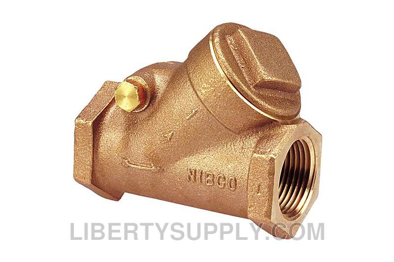 NIBCO T-433-Y 1-1/4" FIPT Bronze Check Valve NL7K00B