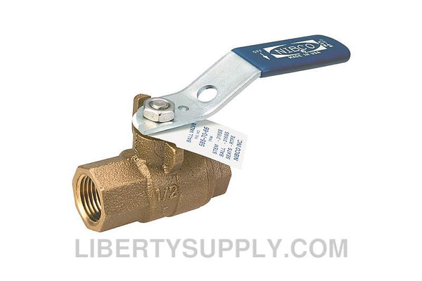 NIBCO T-585-70-66 1-1/4" FIPT Bronze Ball Valve NL951HB