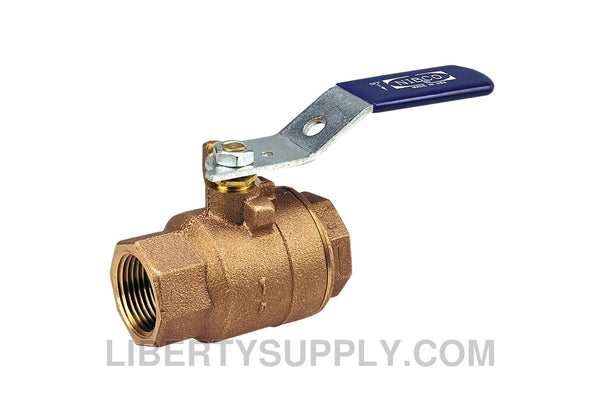 NIBCO T-585-70 3/8" FIPT Bronze Ball Valve NL95005