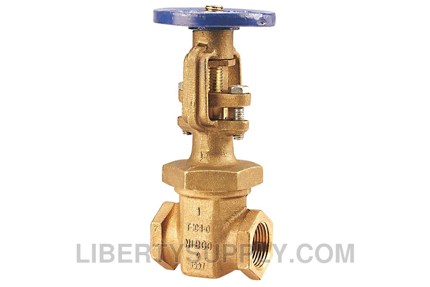 NIBCO T-104-O 1-1/2" FIPT Bronze Gate Valve NL03L0C
