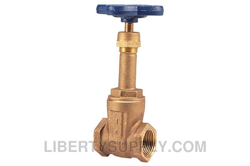 NIBCO T-111-BHW 3/4" FIPT Bronze Gate Valve NL05208