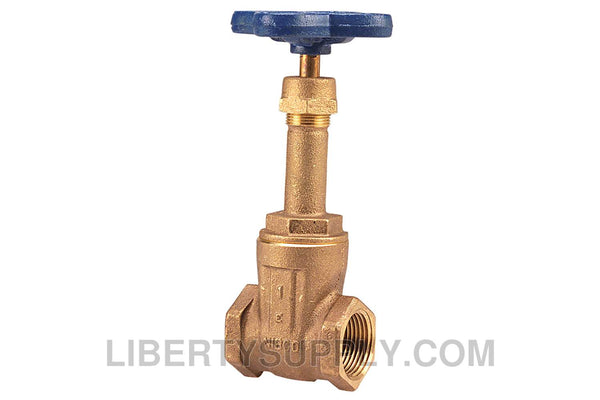 NIBCO T-111-STP 1" FIPT Bronze Gate Valve NL050TA