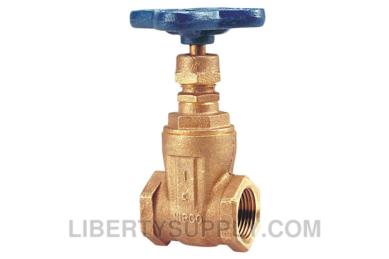 NIBCO T-113-BHW 3/8" FIPT Bronze Gate Valve NL0J245