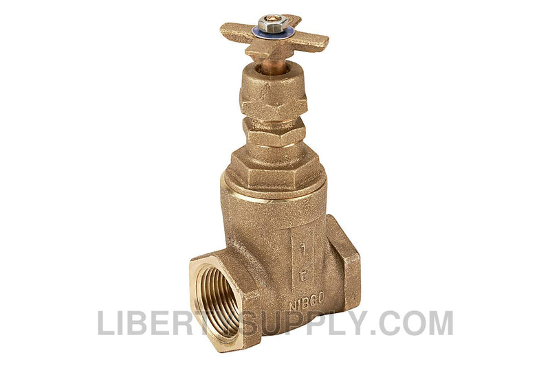 NIBCO T-113-K 1/4" FIPT Bronze Gate Valve NL0JE04