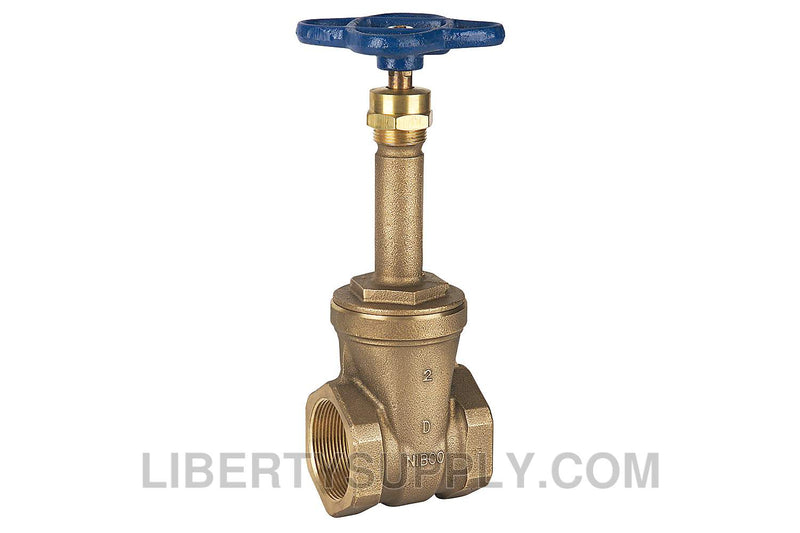 NIBCO T-131-STP 3" FIPT Bronze Gate Valve NL1C0TF