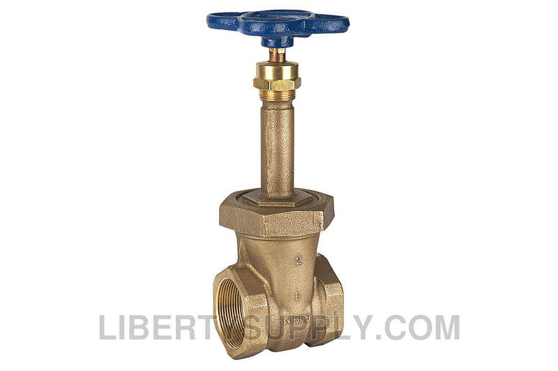 NIBCO T-134-STP 1/2" FIPT Bronze Gate Valve NL1M026