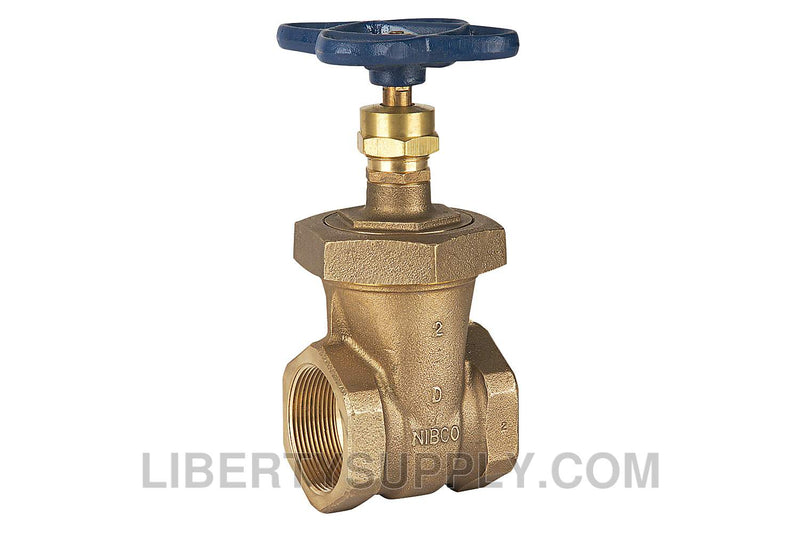 NIBCO T-136-STP 1-1/2" FIPT Bronze Gate Valve NL1T0TC