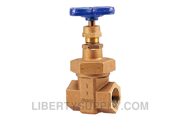 NIBCO T-176-SS 1" FIPT Bronze Gate Valve NL2IS0A