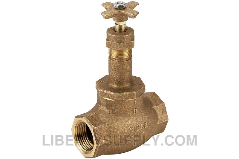 NIBCO T-211-Y-K 1" FIPT Bronze Globe Valve NL2KD0A