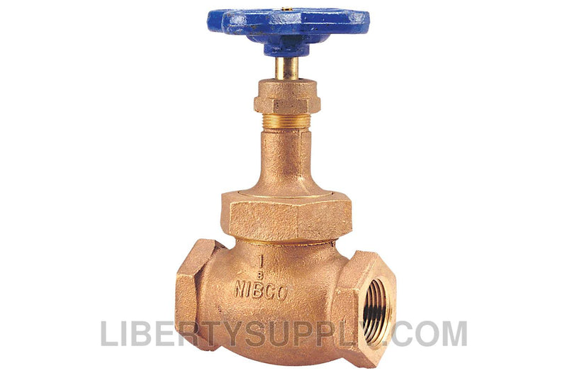 NIBCO T-235-Y-STP 1-1/2" FIPT Bronze Globe Valve NL3405C