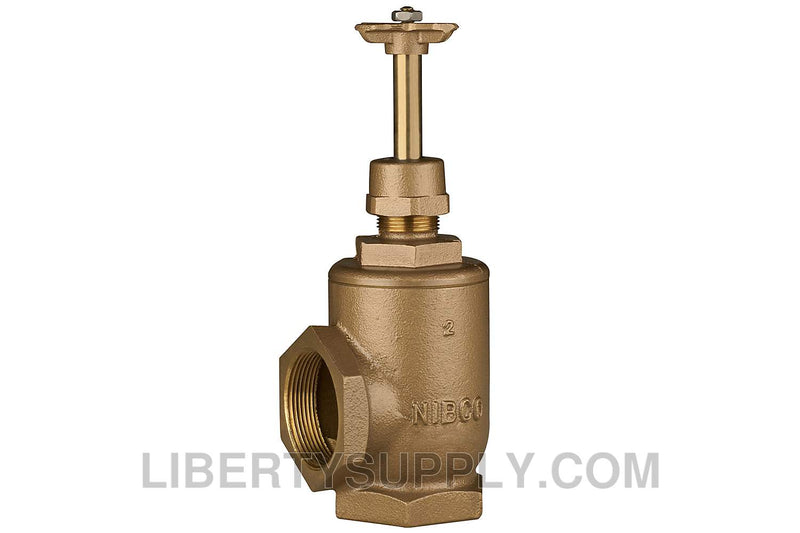 NIBCO T-381-W-K 2" Bronze Angle Valve NL69P0D