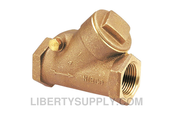 NIBCO T-473-B-X 1/4" FIPT Swing Bronze Check Valve NL930H4