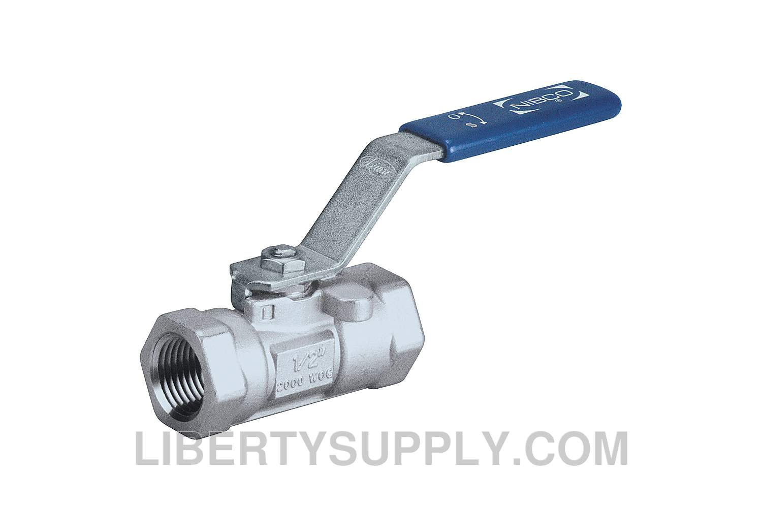 NIBCO T-560-S6R-66-LL 1" FIPT Stainless Steel Ball Valve NL943KAP
