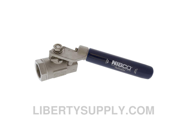 NIBCO T-580-S6R-66-SR 1" FIPT Stainless Steel Ball Valve NL95CZA