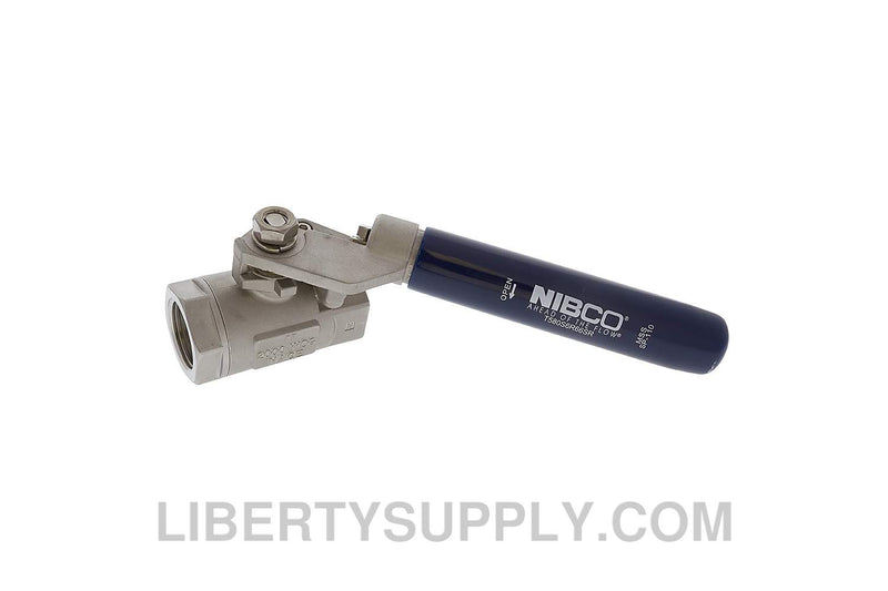 NIBCO T-580-S6R-66-SR 1-1/4" FIPT Stainless Steel Ball Valve NL95XZB