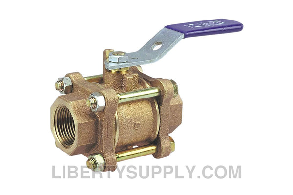 NIBCO T-590-Y-66-LL 1-1/2" FIPT Bronze Ball Valve NL97H5C