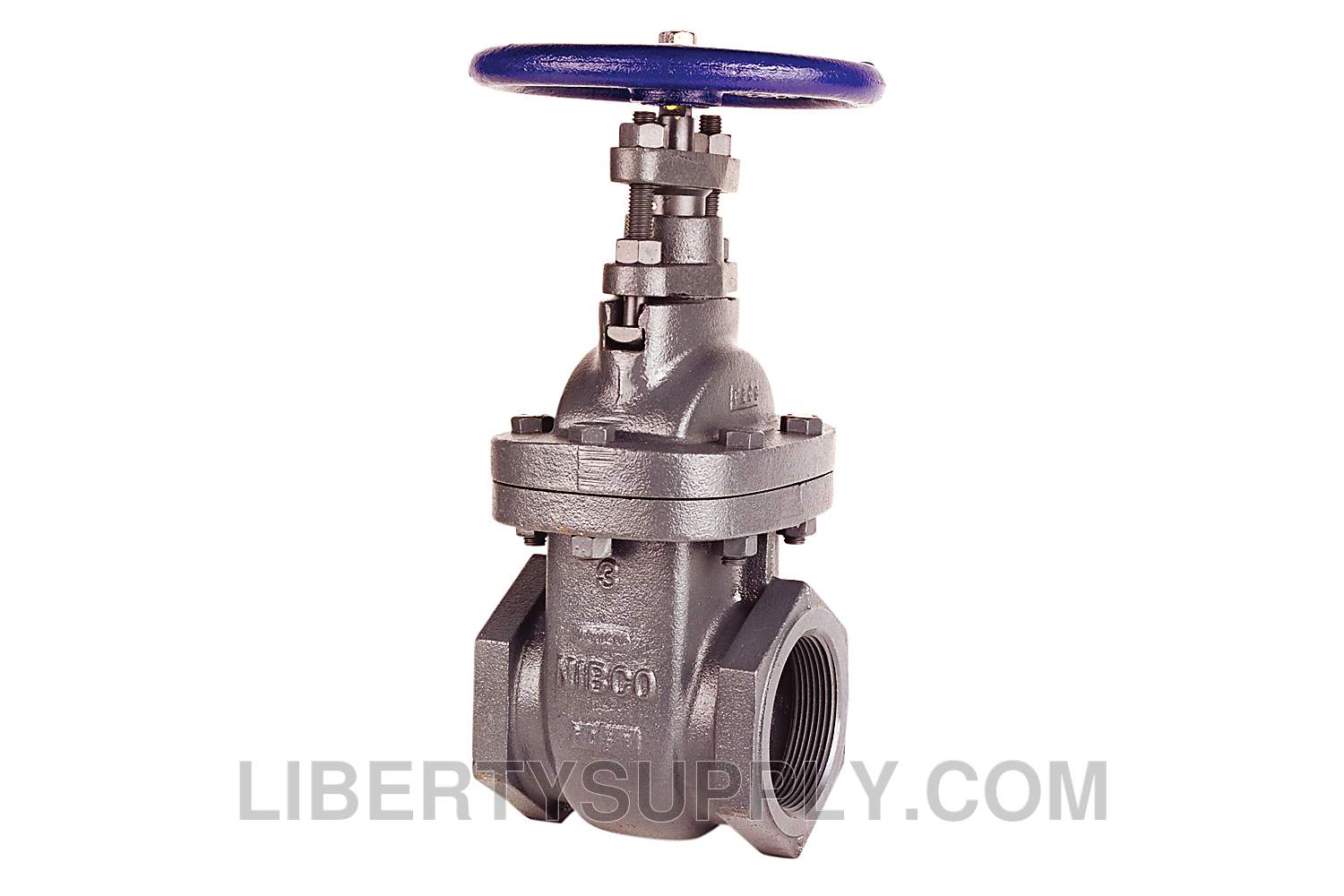 NIBCO T-619-SON 2-1/2" FIPT Cast Iron Gate Valve NLACS0E