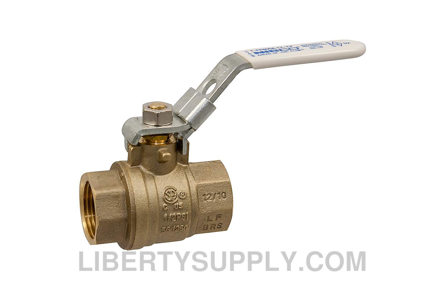 NIBCO T-FP-600A-LF-LL 1/2" FIPT LF Ball Valve NL998XL6