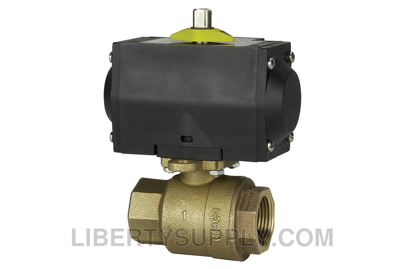 NIBCO TM-585-70-66-AP 1" FIPT Bronze Ball Valve WL95A1A