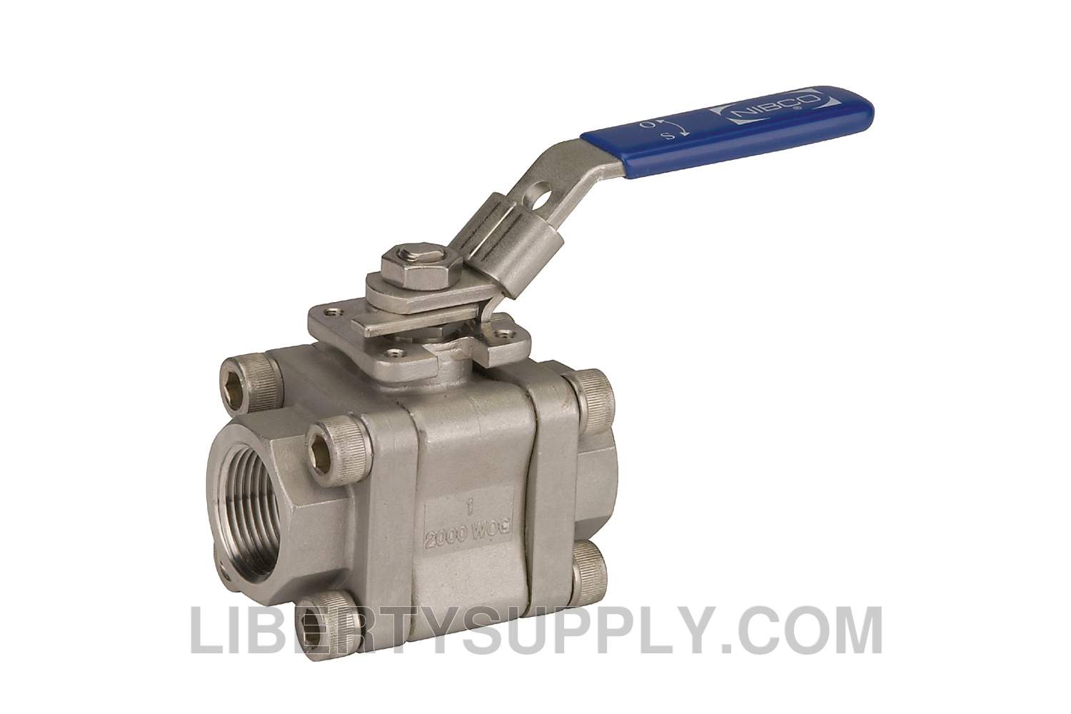 NIBCO TM-590-S6R-66-FS-L 2" FIPT Actuation Ball Valve NL9733D