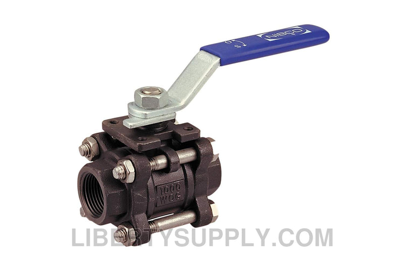 NIBCO TM-595-CSR-66-LL 1/2" FIPT Actuation Ball Valve NL99J56