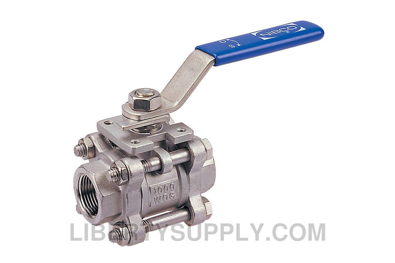 NIBCO TM-595-S6R-66-LL 3/8" FIPT Actuation Ball Valve NL99K55