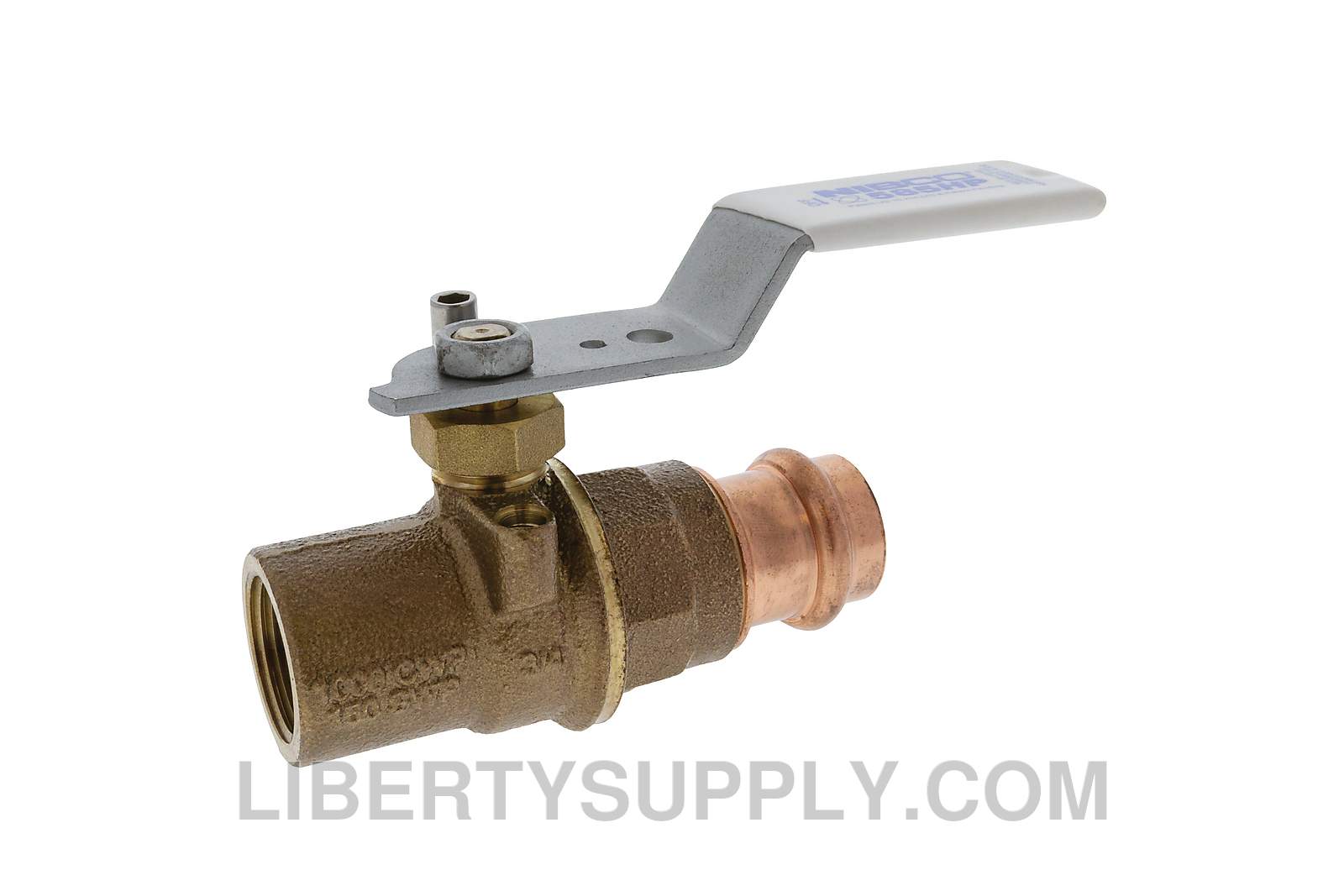NIBCO TPC-585HP-LF-LL 1" FPT x Press LF Press Ball Valve HP851KA