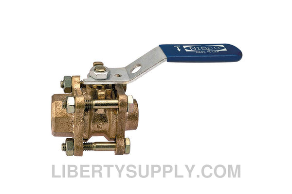 NIBCO TS-595-Y 1/2" FIPT x FSC Bronze Ball Valve NL99A06