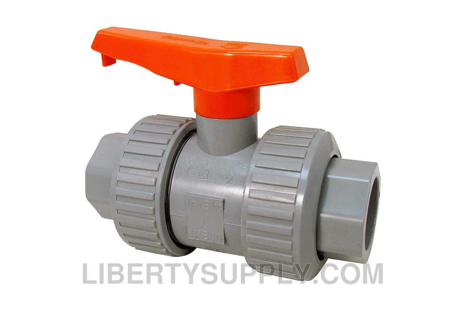 NIBCO U-51-TB-V 1-1/4" CPVC Sch 80 Chemtrol Ball Valve MB930UB