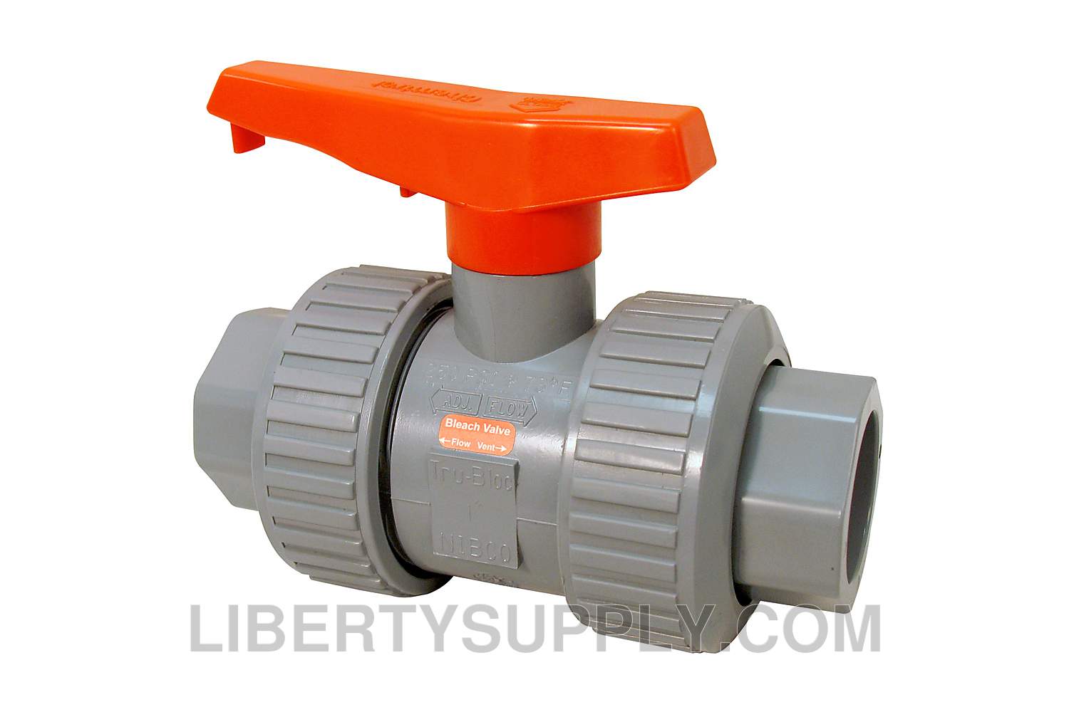 NIBCO U-51-TB-V-BBV 1-1/2" CPVC Sch 80 Chemtrol Ball Valve MB936UC