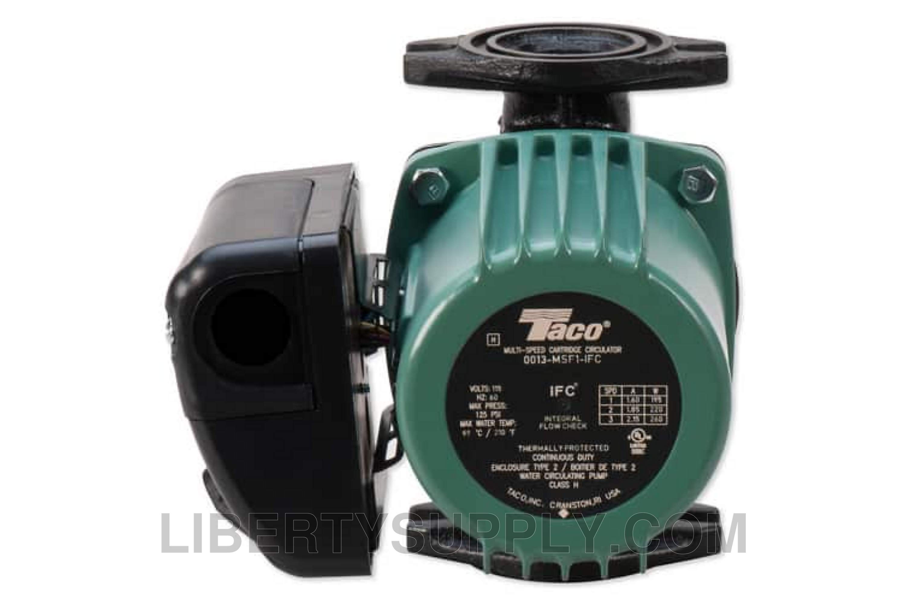 Taco Circulator Pump 0013-MSF1-IFC