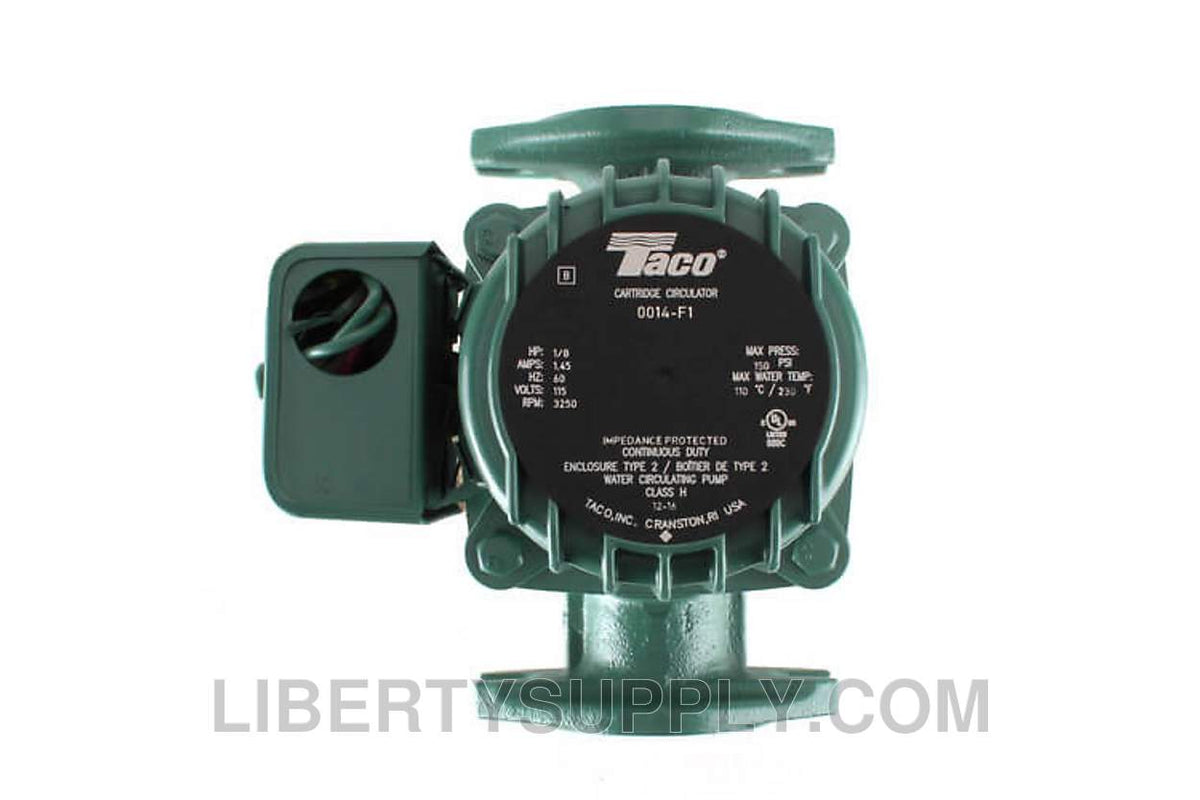 Taco 0014-F1, 00 Series Cartridge Circulator Ci Flg'D 115V