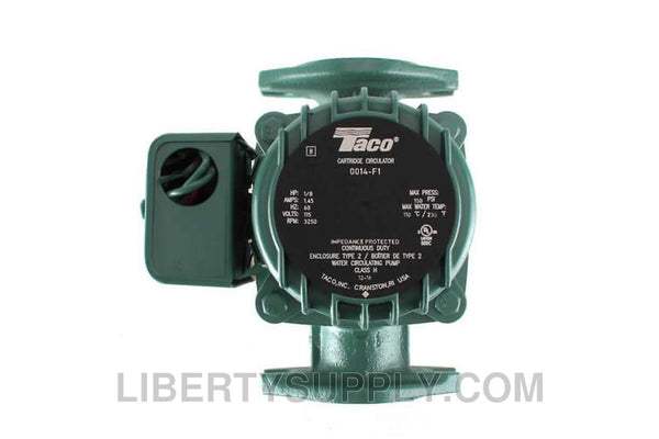 Taco 00 Series 1/8HP, 3250RPM, 115v, 1PH In-Line Booster Pump 0014-F1