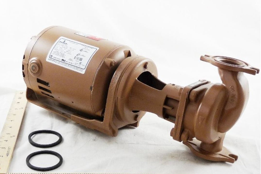 Taco 112-14S, 110-120 Series Horizontal In-Line Circulator, SSt, 1/3HP