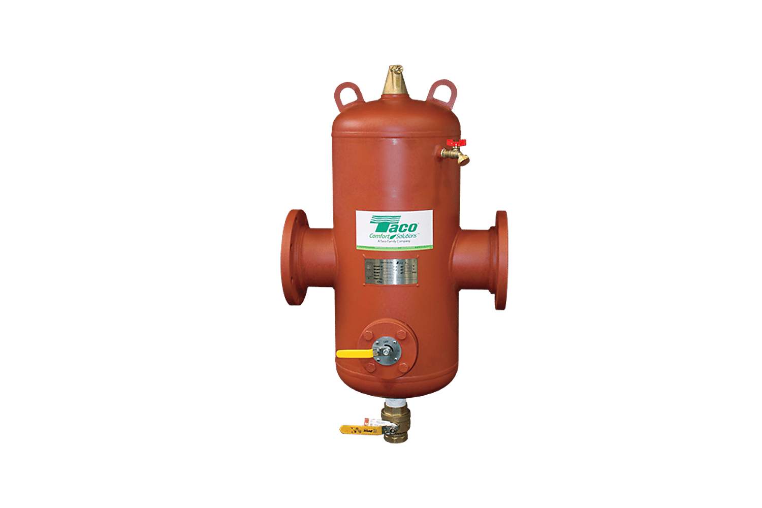 Taco 4904D-150-PSA Dirt Separator, 4" Flanged, 150 psi, PSA Compatible